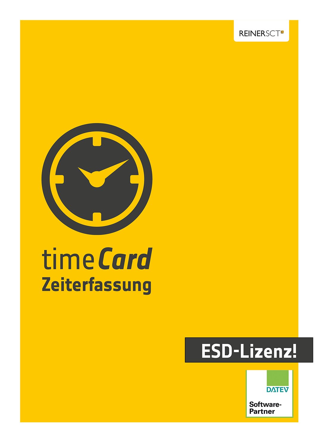 EAN 4011170084239 - Reiner SCT timeCard time recording annual license, 500 employees, ESD, 1 year Comercial 1 licencia(s) Des imagen 1