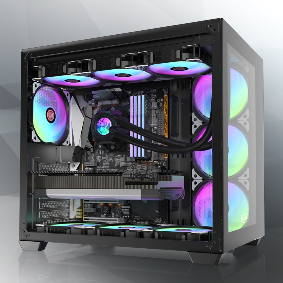 Caja Pc Raijintek Case M.Tower Paean C7 Black