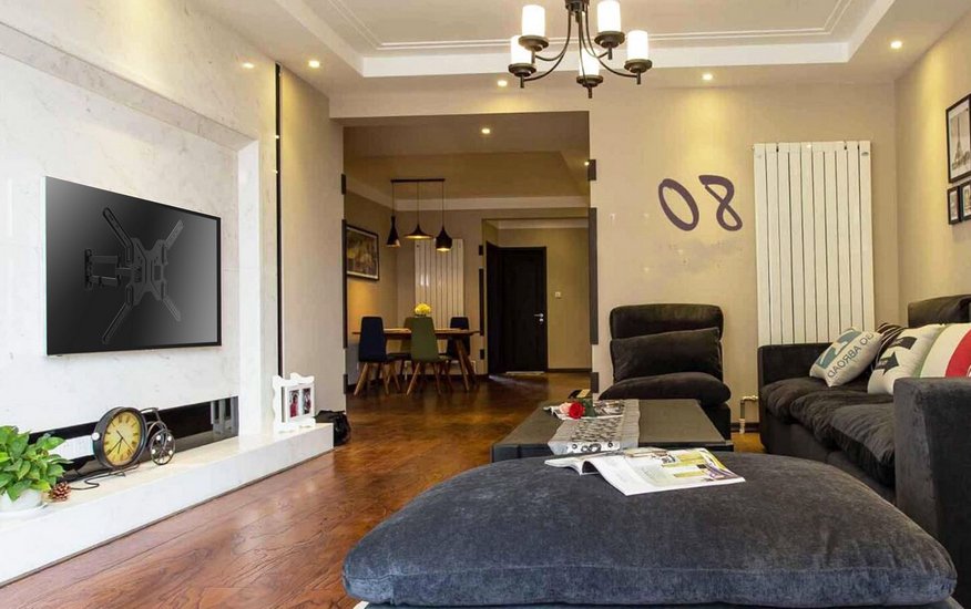 Soporte Pantalla 13 - 55 Doble Brazo Inclinable Y Giratorio Max. Vesa 400x400 Hasta 30kgs 650108