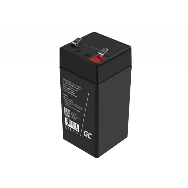 EAN 5907813963346 - Green Cell AGM37 batería recargable industrial Sealed Lead Acid (VRLA) 4000 mAh 4 V imagen 2