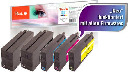 Peach 319863 Tinta Negro 950 951, Cian, Magenta, Amarillo 5 Pieza(S)