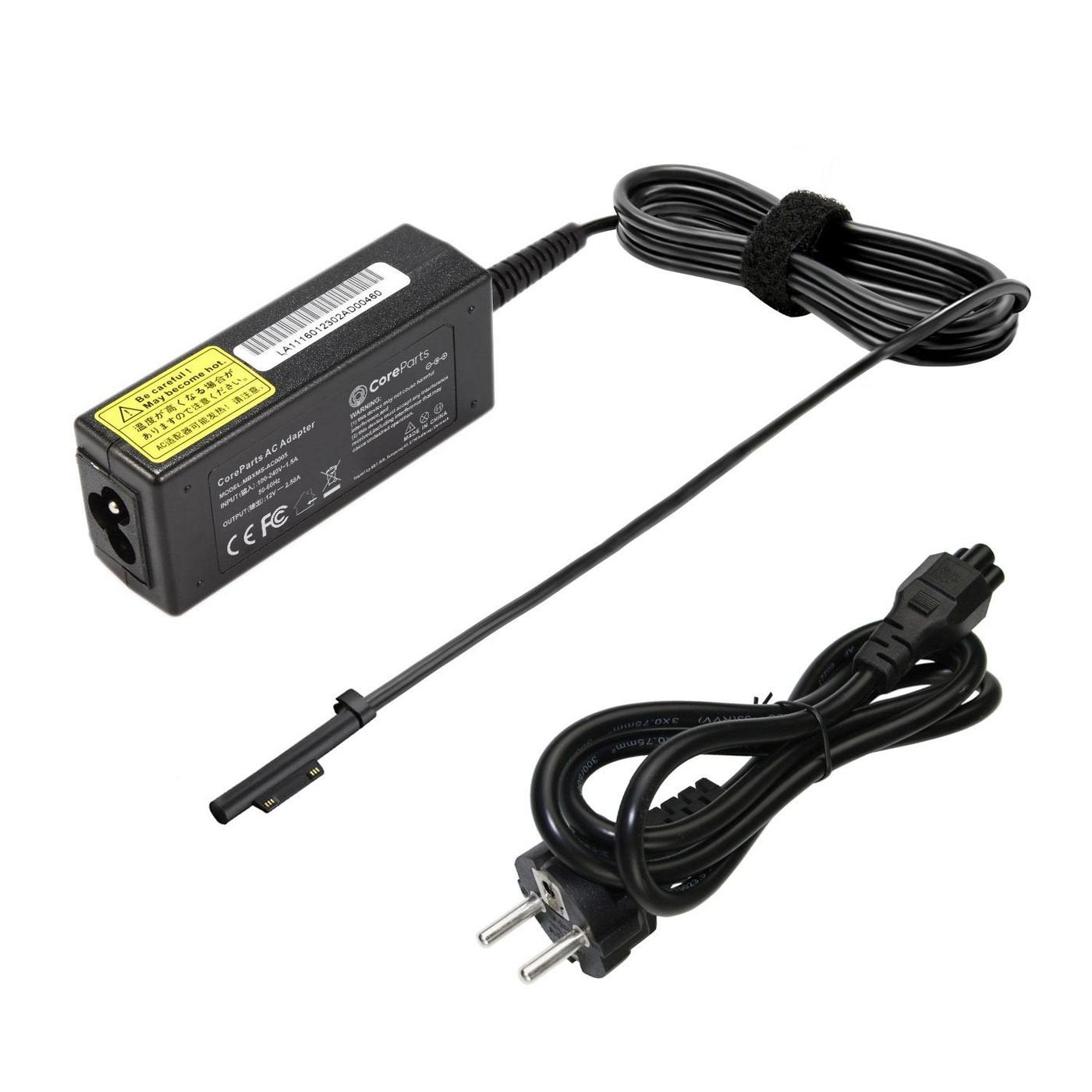 Coreparts Mbxms-Ac0005 Adaptador E Inversor De Corriente Interior 31 W Negro