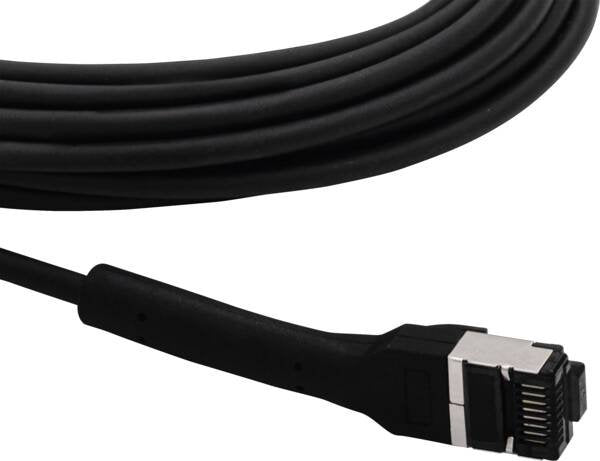 Western 8 8-Conector Macho (Rj45) - Western 8 8-Conector Macho (Rj45), Para 25 Gbase 40 Gbase Aplicaciones, Bandbreite Hasta 2 Ghz, 30 Awg, Cu, 1,0 M