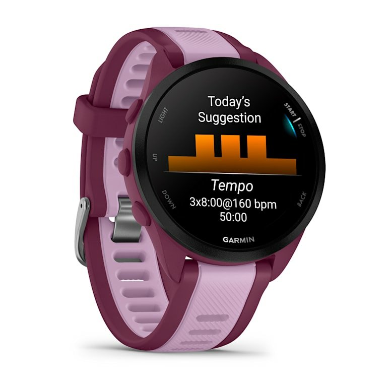 EAN 753759326647 - Garmin Forerunner 165 Music 3,05 cm (1.2") AMOLED 43 mm Digital 390 x 390 Pixeles Pantalla táctil Púrpura imagen 3