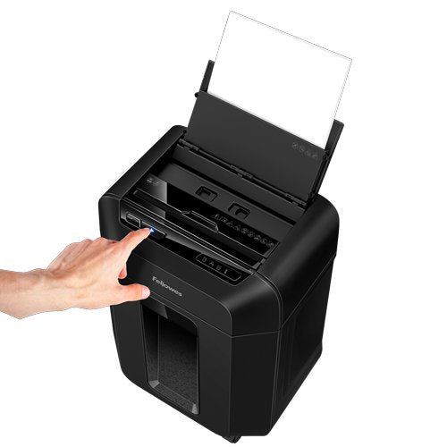 EAN 0043859782505 - Fellowes Automax 80M triturador de papel Corte en partículas 22 cm Negro imagen 6