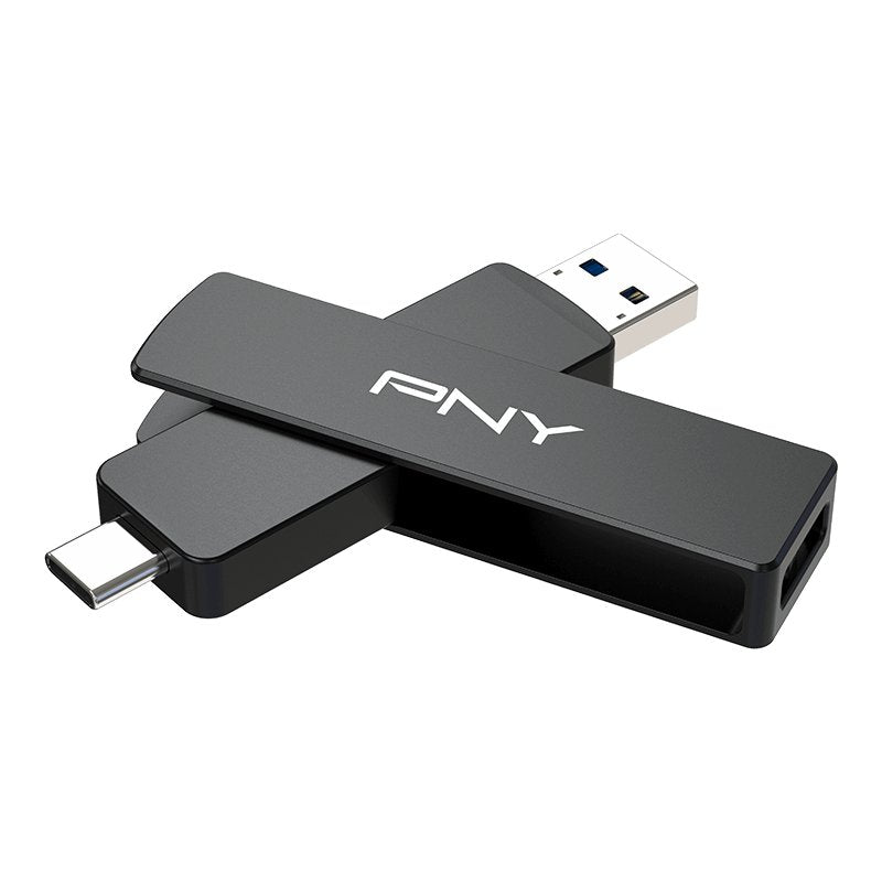 Stick Usb Flash 2 Tb - Pny Otg Duo Link V3 - Type-A Type-C