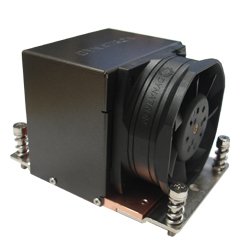 Dynatron R14 Procesador Enfriador 6 Cm Negro, Disipador De Cpu Enfriador, 6 Cm, 1500 Rpm, 7000 Rpm, 47,5 Db, 40,5 Cfm, Minorista