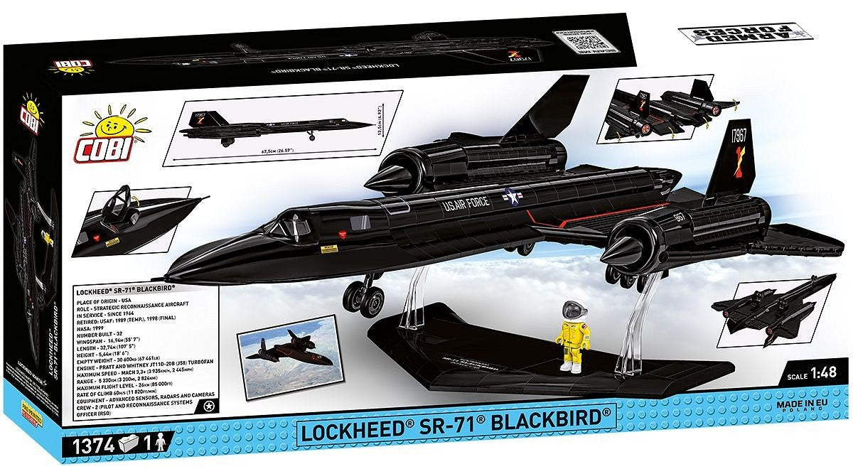 EAN 5902251058913 - COBI Lockheed SR-71 Blackbird imagen 13