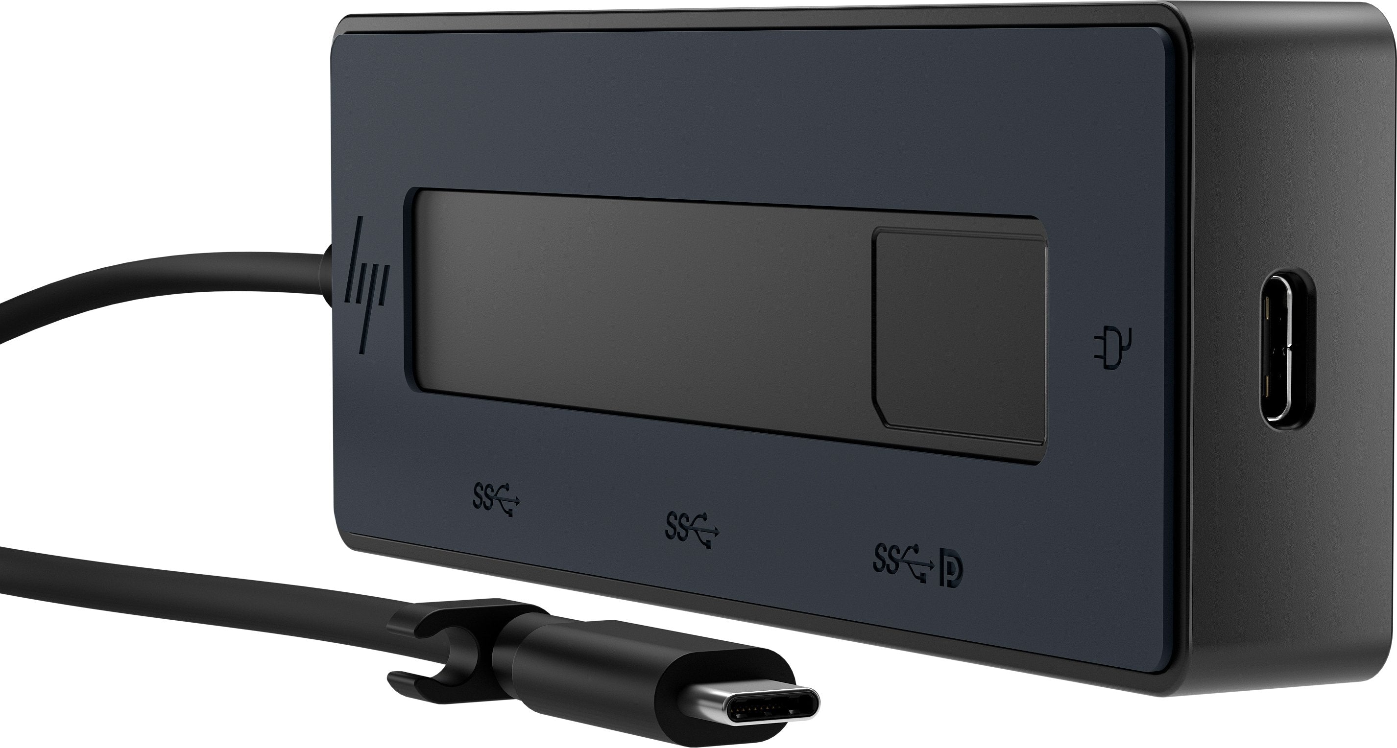 EAN 0196548906963 - HP 4K USB-C Multiport Hub USB Tipo C Negro imagen 3