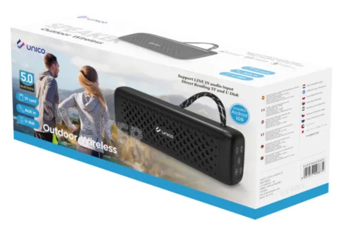 Altavoz Unico Bluetooth Con Correa 5w*2 85db