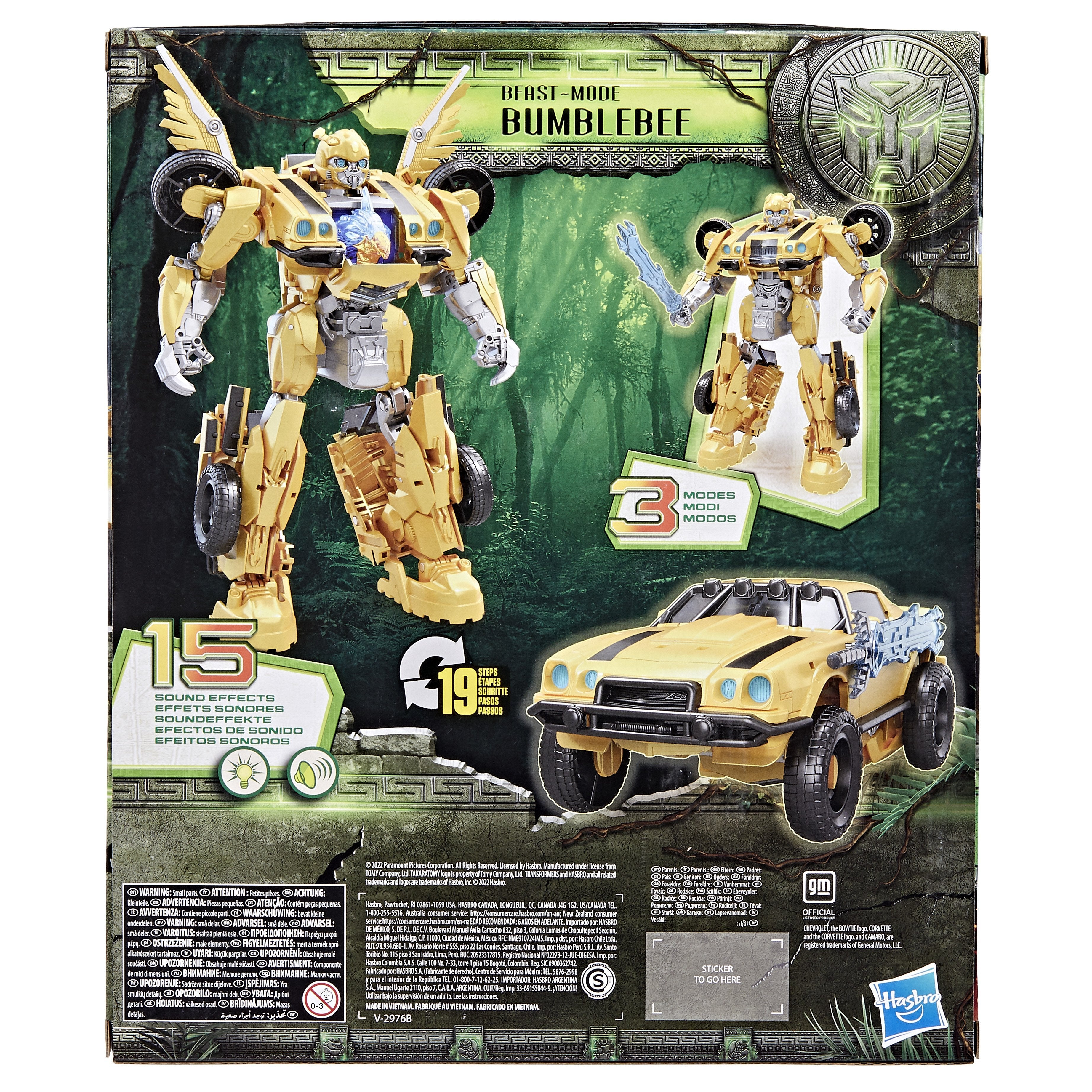 EAN 5010993983773 - Transformers Beast Mode Bumblebee imagen 8