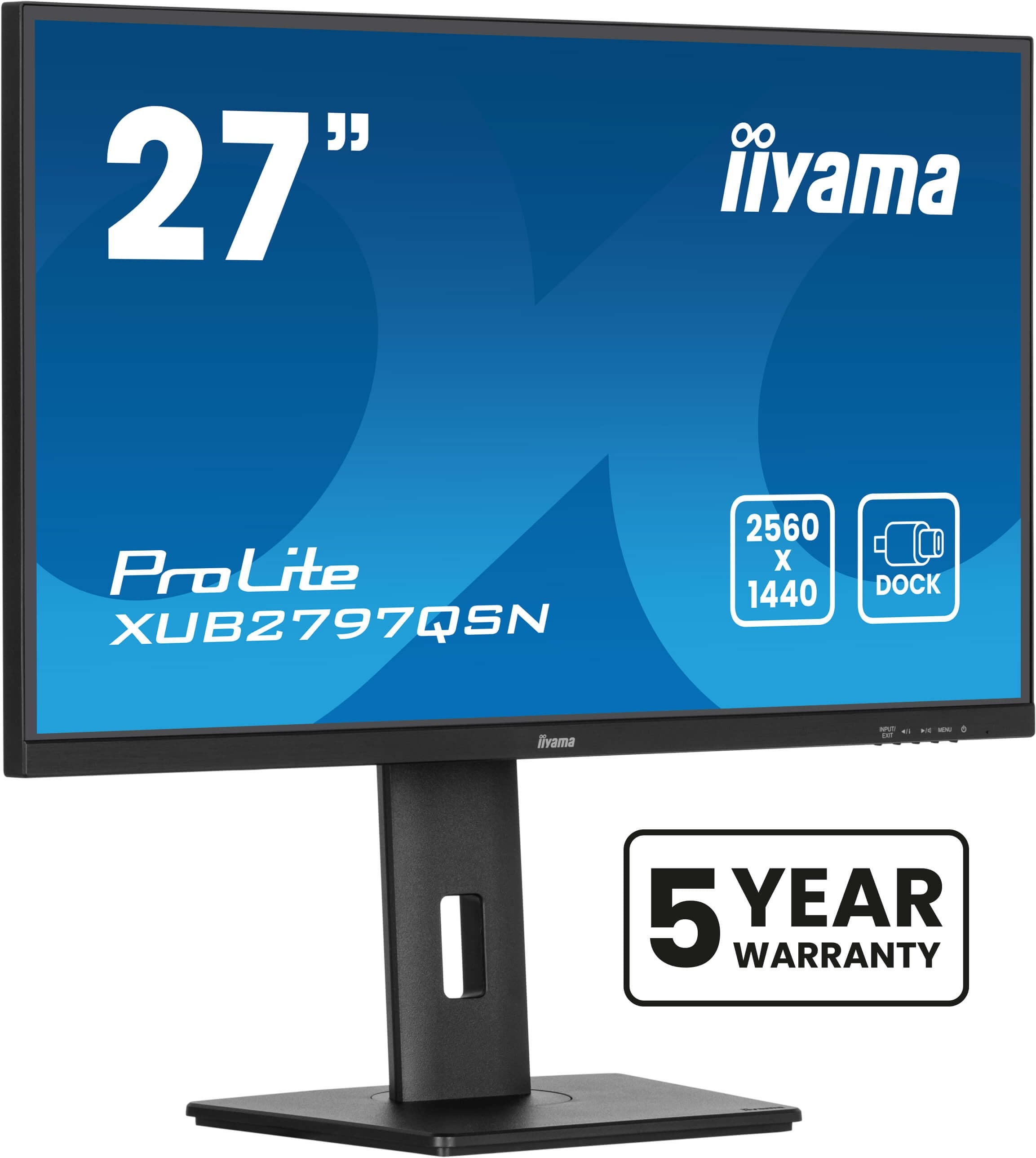 EAN 4948570125012 - iiyama ProLite XUB2797QSN-B2 pantalla para PC 68,6 cm (27") 2560 x 1440 Pixeles Quad HD LED Negro imagen 1