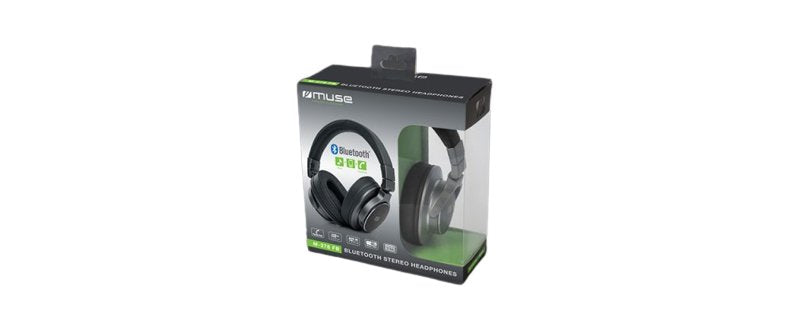 EAN 3700460208165 - Muse M-278 FB auricular y casco Auriculares Inalámbrico Diadema Música Bluetooth Negro imagen 2