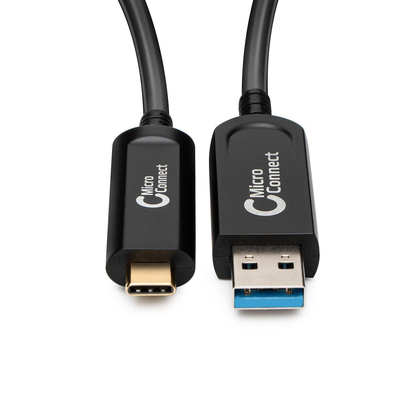 EAN 5704174889991 - Microconnect MC-USB3.2CA20OP cable USB USB 3.2 Gen 2 (3.1 Gen 2) 20 m USB A USB C Negro imagen 2