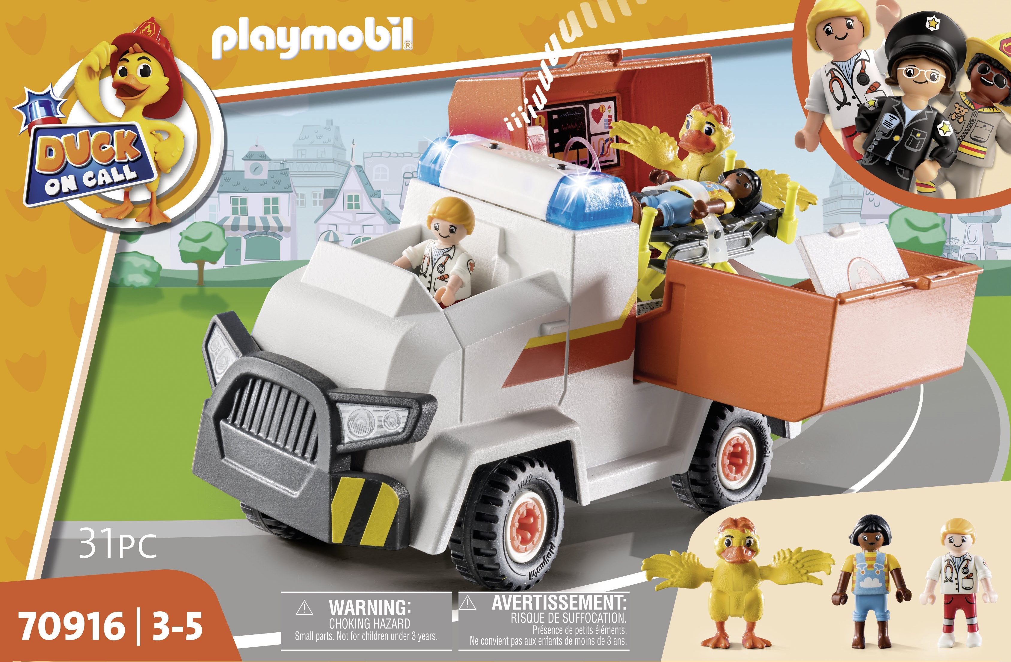 EAN 4008789709165 - Playmobil Duck On Call 70916 set de juguetes imagen 1