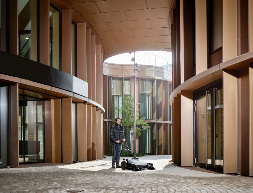 Nilfisk Sw200 Escoba Negro, Blanco