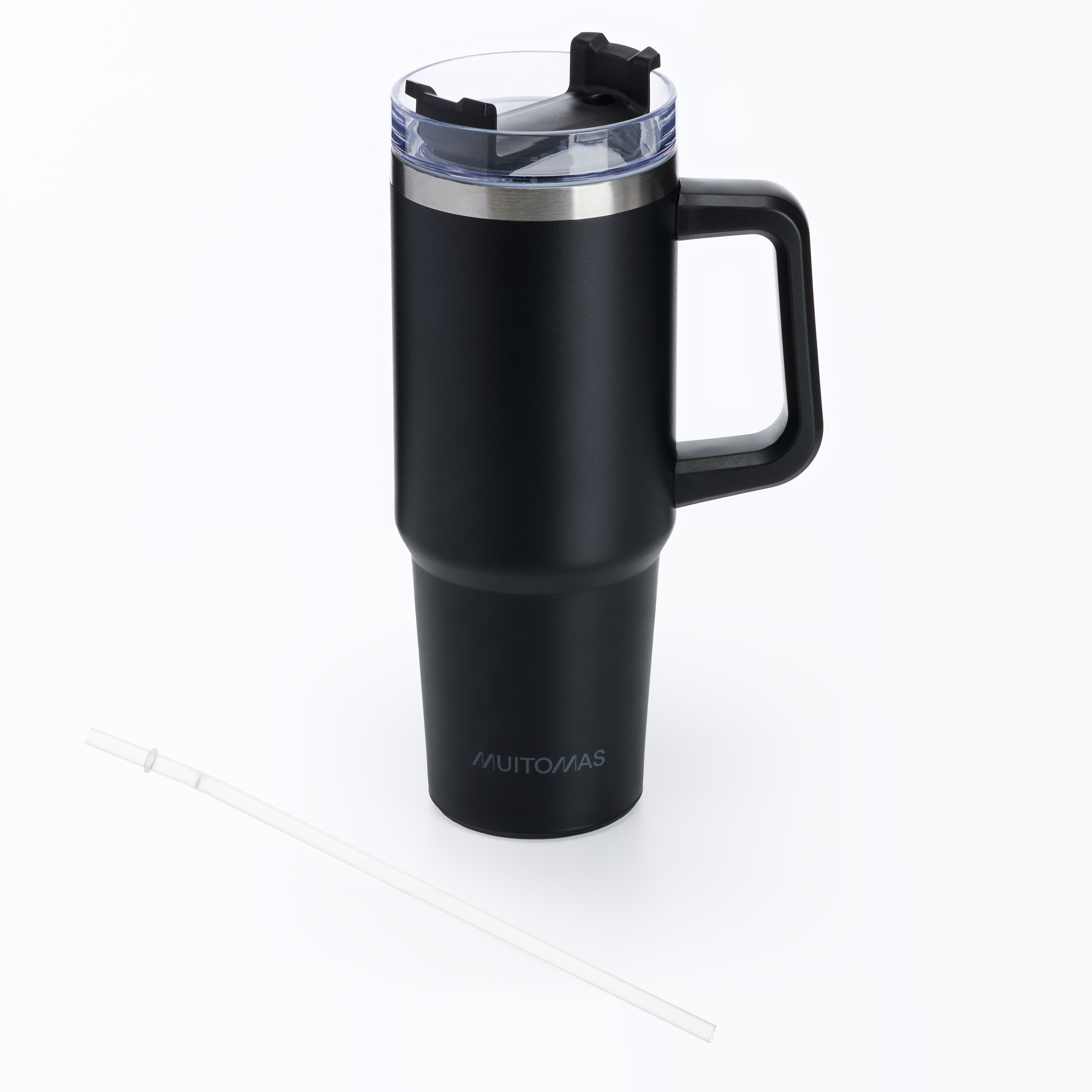 EAN 8021735219200 - Muitomas TRAVELMUG900BK taza de viaje 900 ml Negro Acero inoxidable imagen 5
