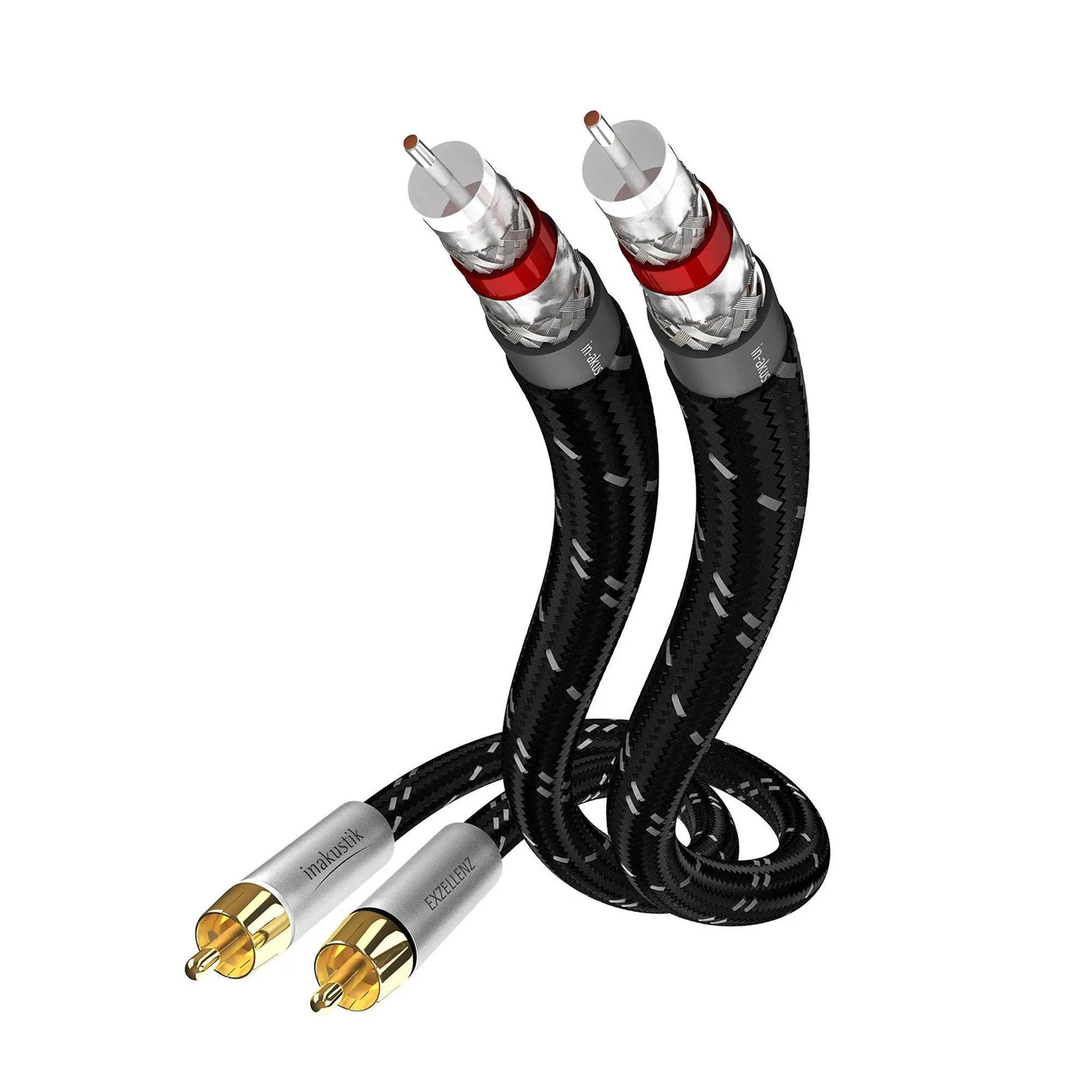 In-Akustik Audio Cable Exzellenz Stereo Rca <> Rca 0,75m