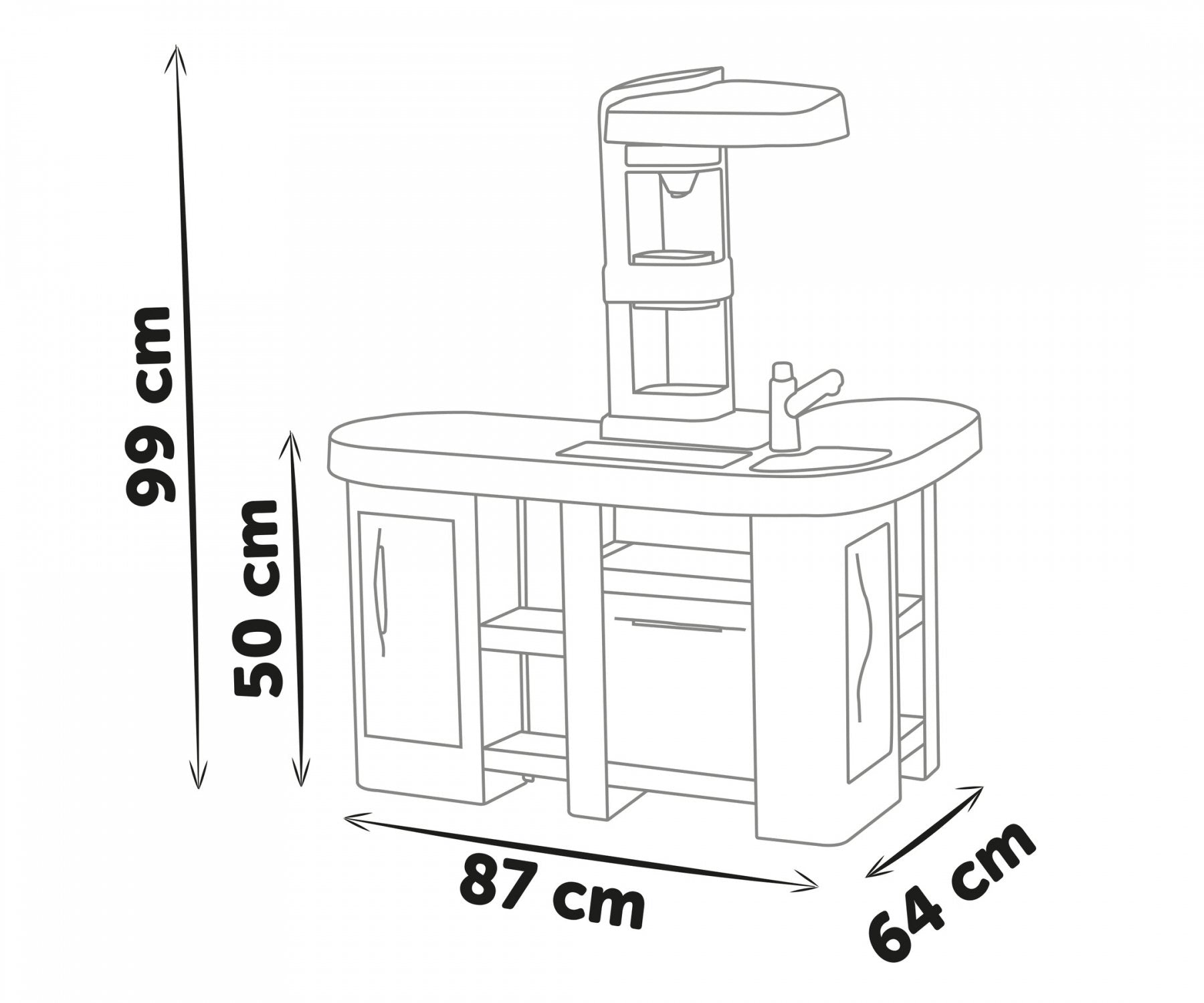 EAN 3032163110538 - Smoby Tefal Studio Kitchen XL Bubble imagen 4