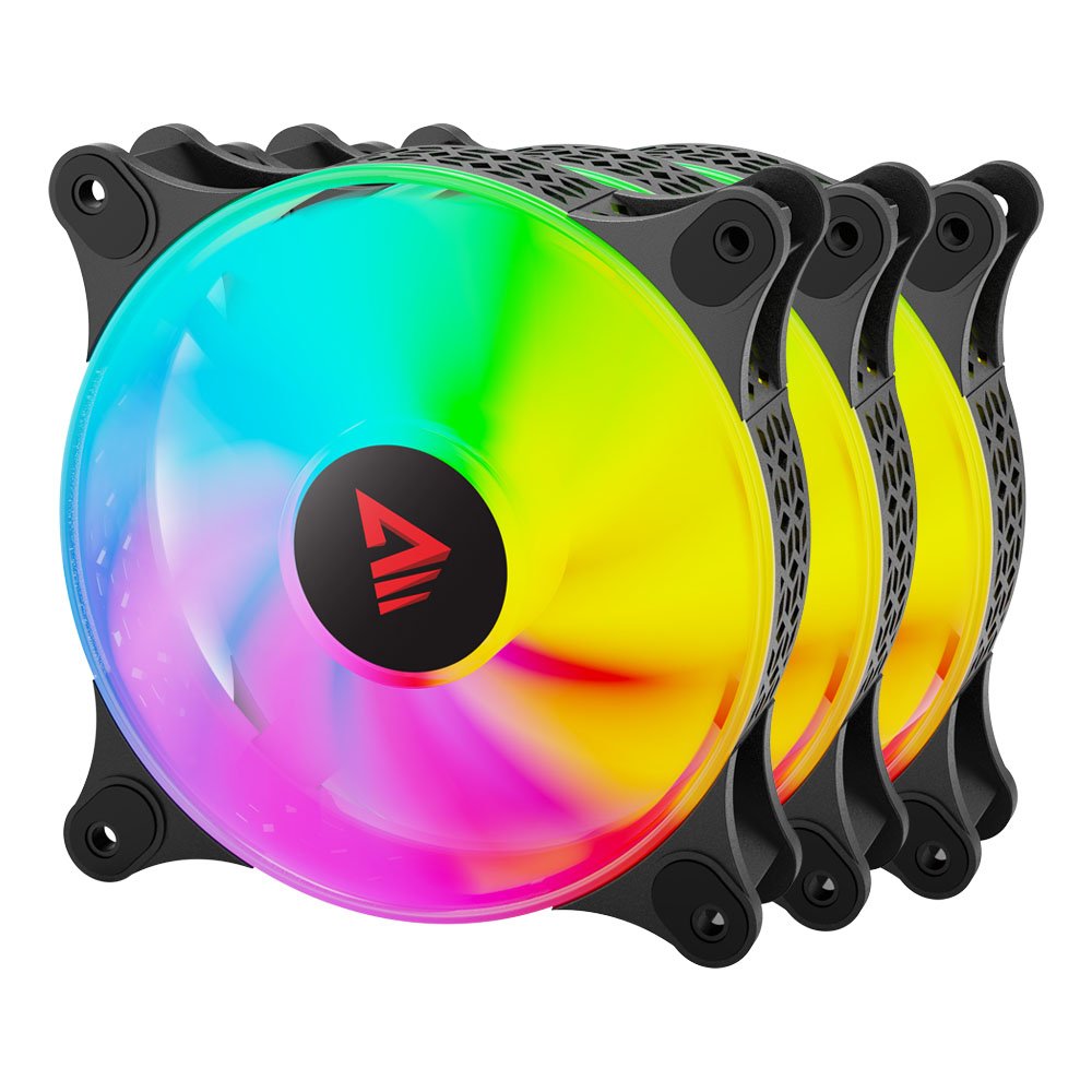 EAN 5901986048534 - Savio BLAST FAN SET sistema de refrigeración para ordenador Carcasa del ordenador Ventilador 12 cm Negro imagen 1