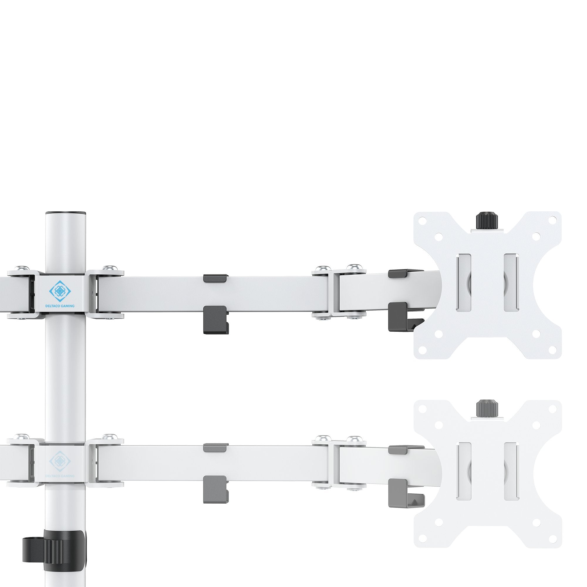 Deltaco Gaming Dual Monitor Tischhalterung 13''-32'' Weiá