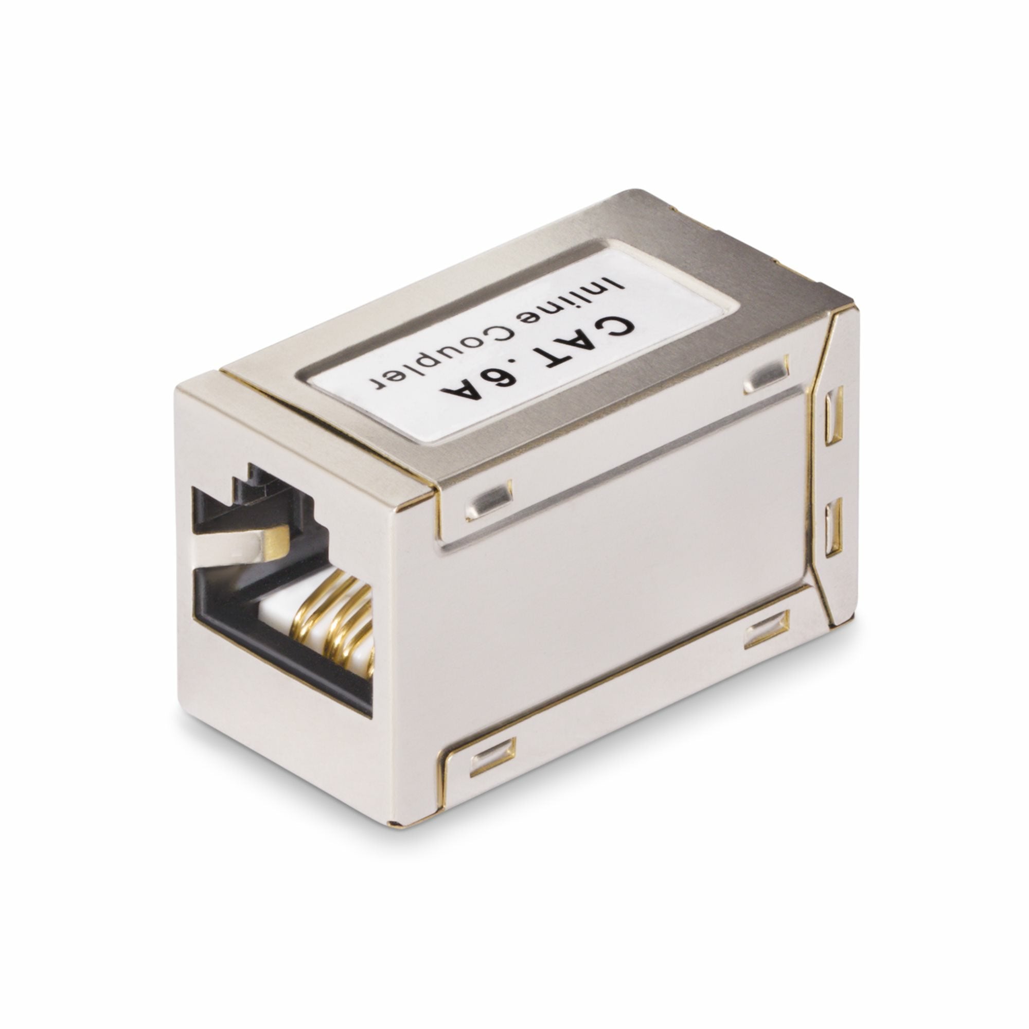 Shielded Rj45 Coupler, Inline Cat6a Coupler, Female To