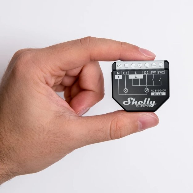 EAN 3800235269015 - Shelly Qubino WAVE 2PM Interruptor inteligente Negro imagen 4