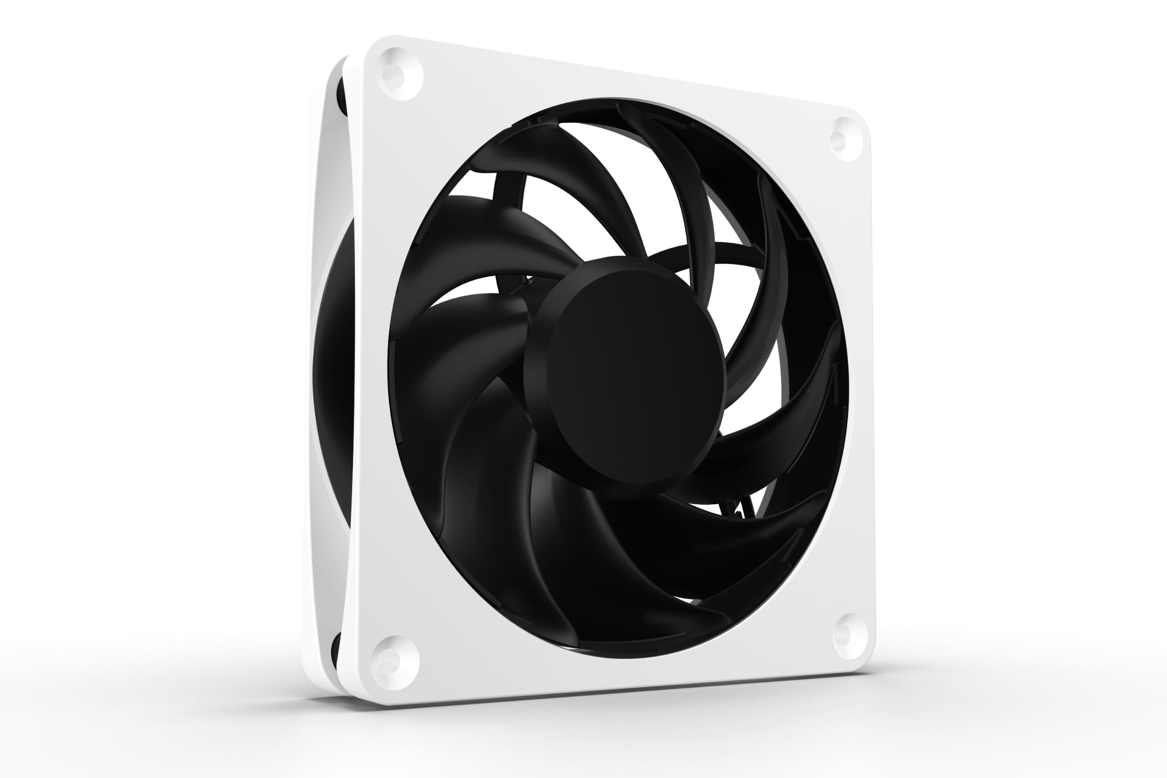 Alphacool Apex Stealth Metal Power 120mm Lüfter 3000rpm, Ventilador Blanco/Negro