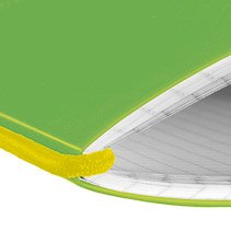 Herlitz 11361540 Cuaderno Y Block A6 40 Hojas Verde, Amarillo