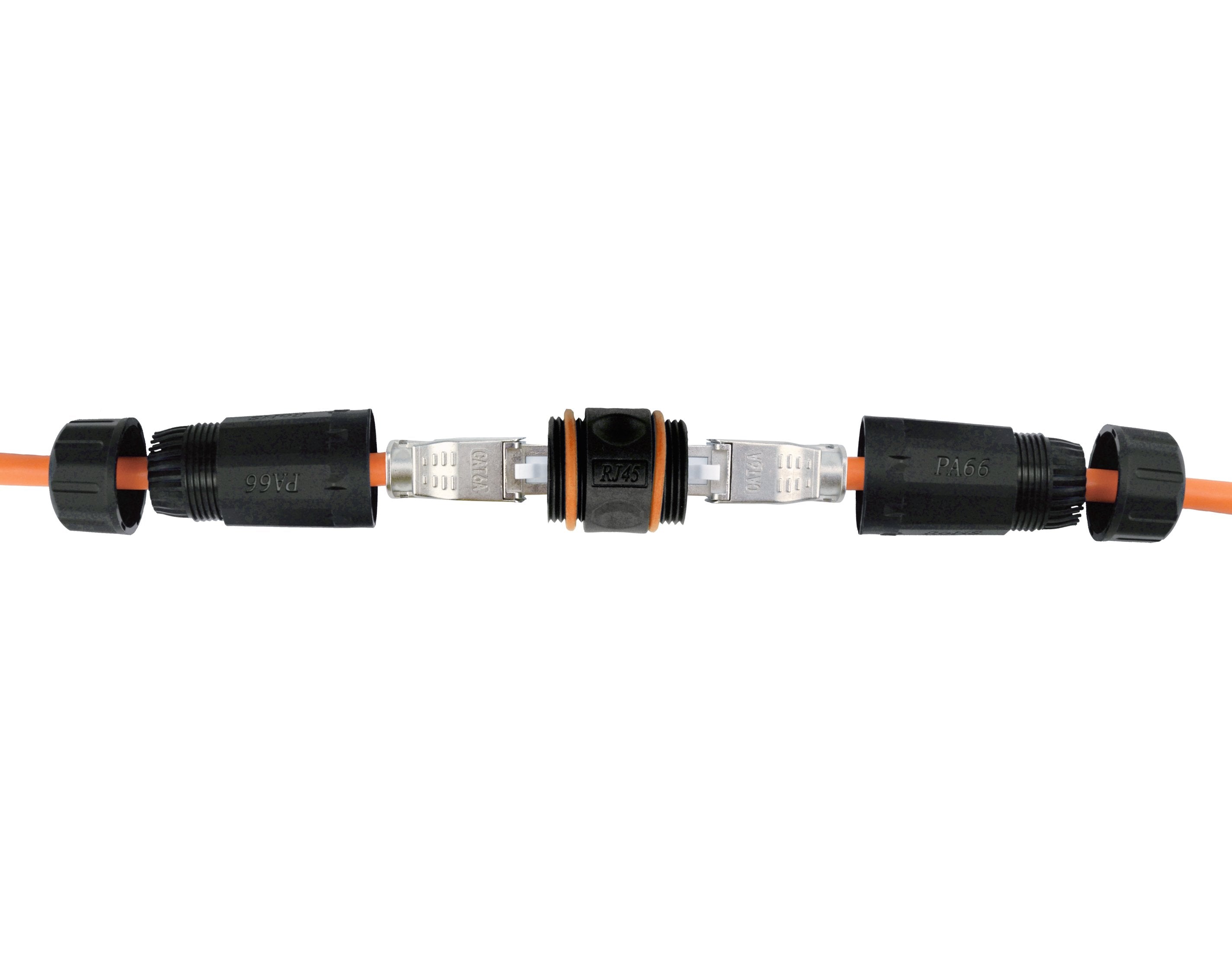 EAN 4015867230695 - Equip 221162 cambiador de género para cable RJ-45 Negro, Naranja imagen 10