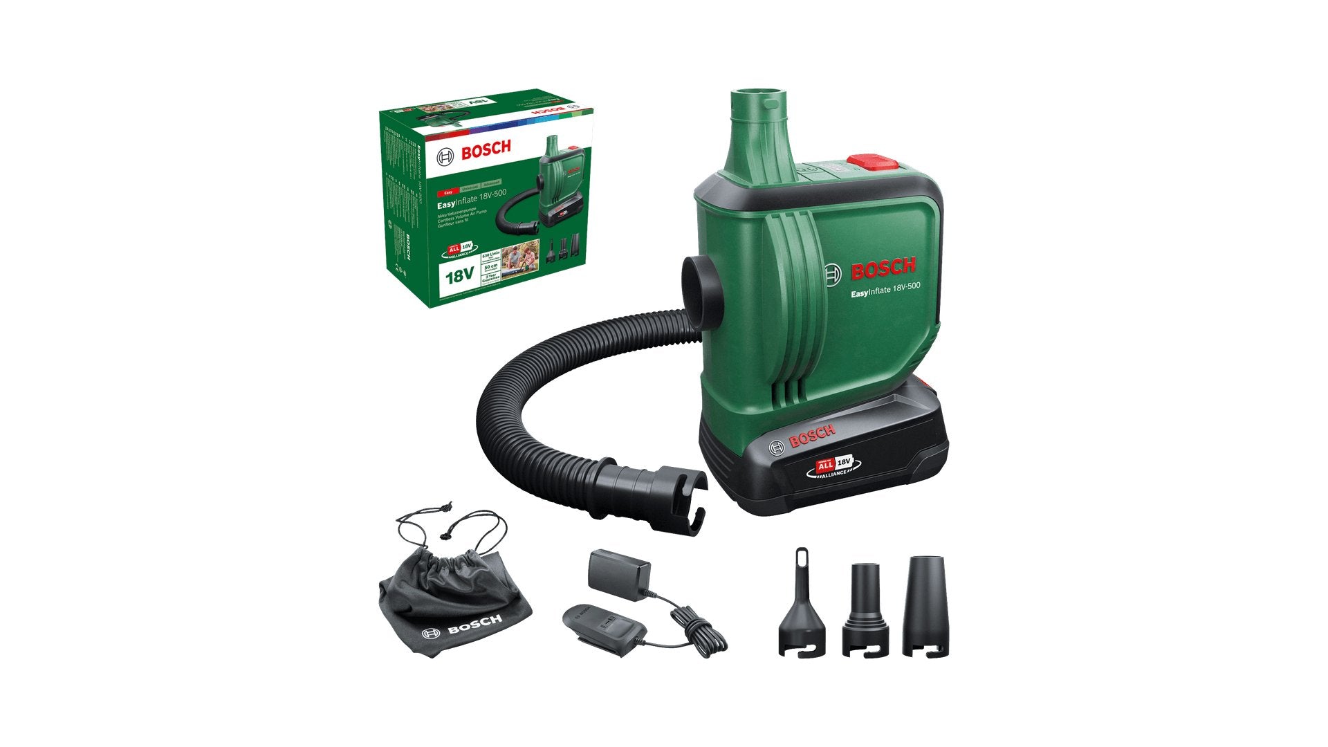 EAN 4053423241105 - Bosch EasyInflate 18V-500 bomba de aire eléctrica 0,03 bar 530 l/min imagen 4