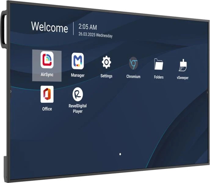 Viewboard Led Large Format Display 55 Inch 3840x2160 - 500 Nits - Android 14 - 24/7 - Usb-C