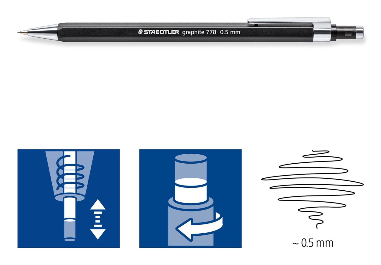 EAN 4007817140222 - Staedtler 778 05-9 lápiz mecánico 1 pieza(s) imagen 4