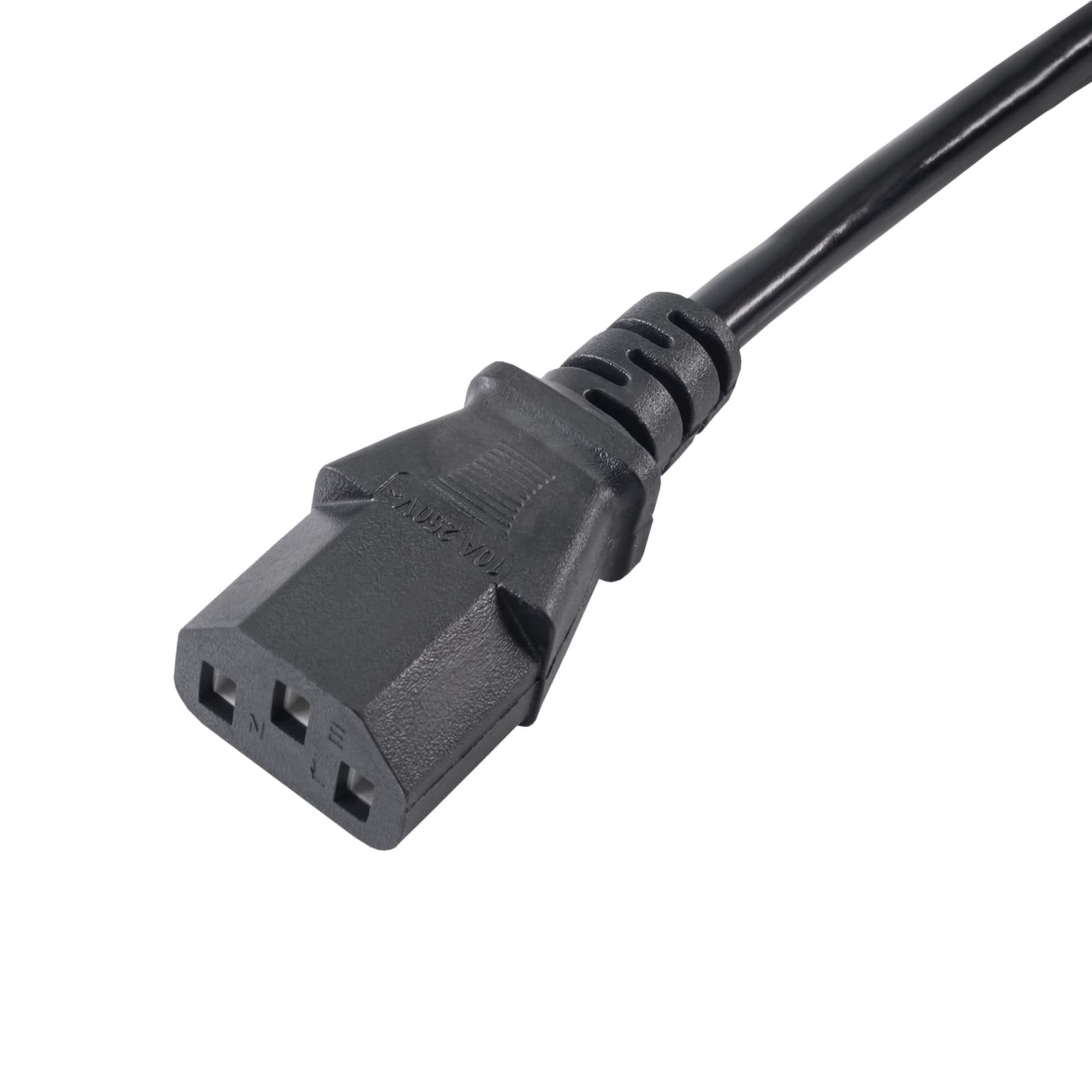 EAN 5901720130983 - Akyga AK PC di 03 A verlaengerungs Stromkabel, 1,8 m per PC, stampante, Schermi NERO Negro IEC C13 imagen 3