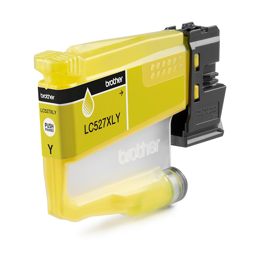 Tinta Brother Amarillo De Larga Duracion Lc527xly 2.000 Paginas