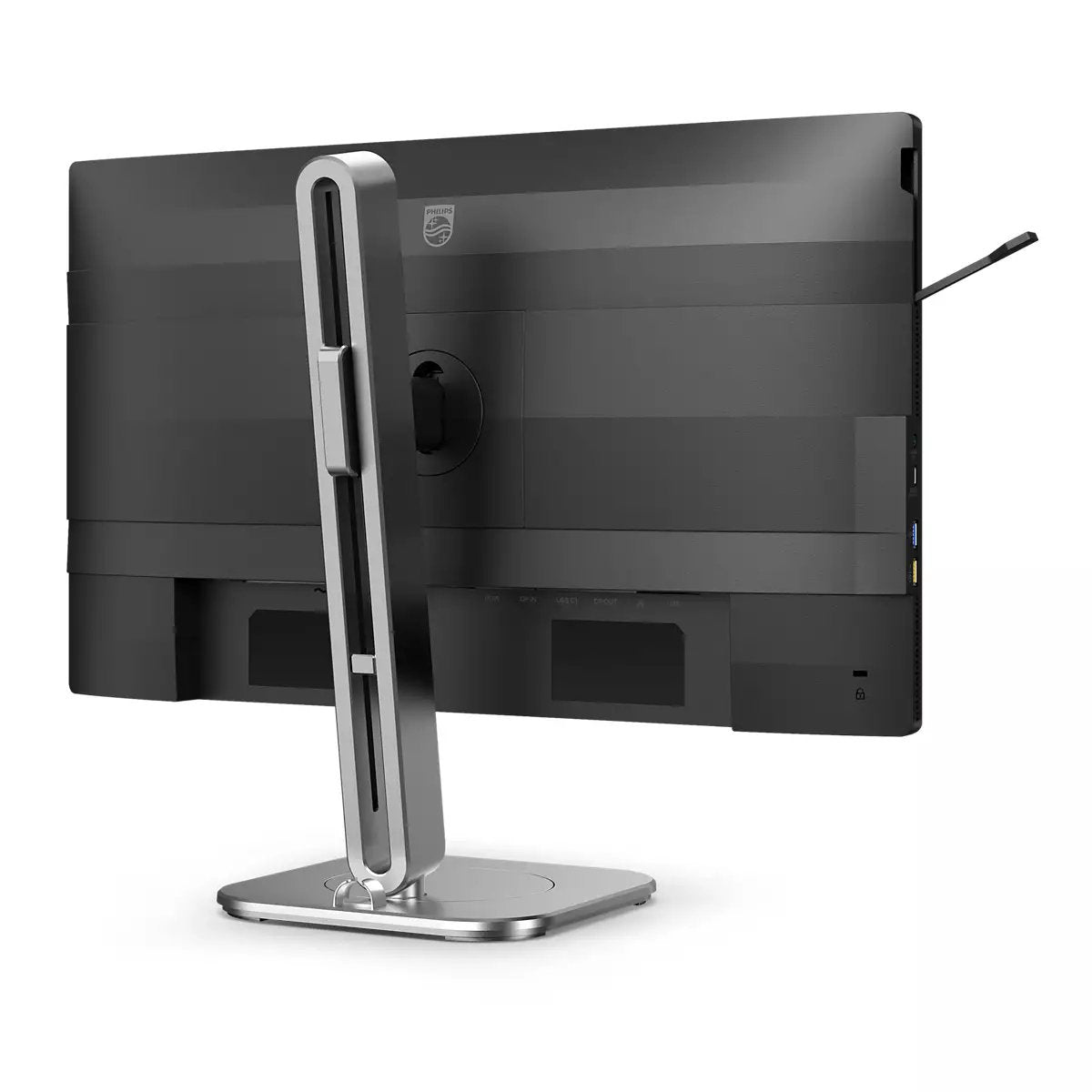 Philips 24b2u4301 4000 Series Monitor Led 24" (23.8" Visible) 1920 X 1080 Full Hd (1080p) @ 120 Hz Ips 300 Cd/M² 1500:1 4 Ms Hdmi Displayport Usb-C Altavoces Plata Carbón