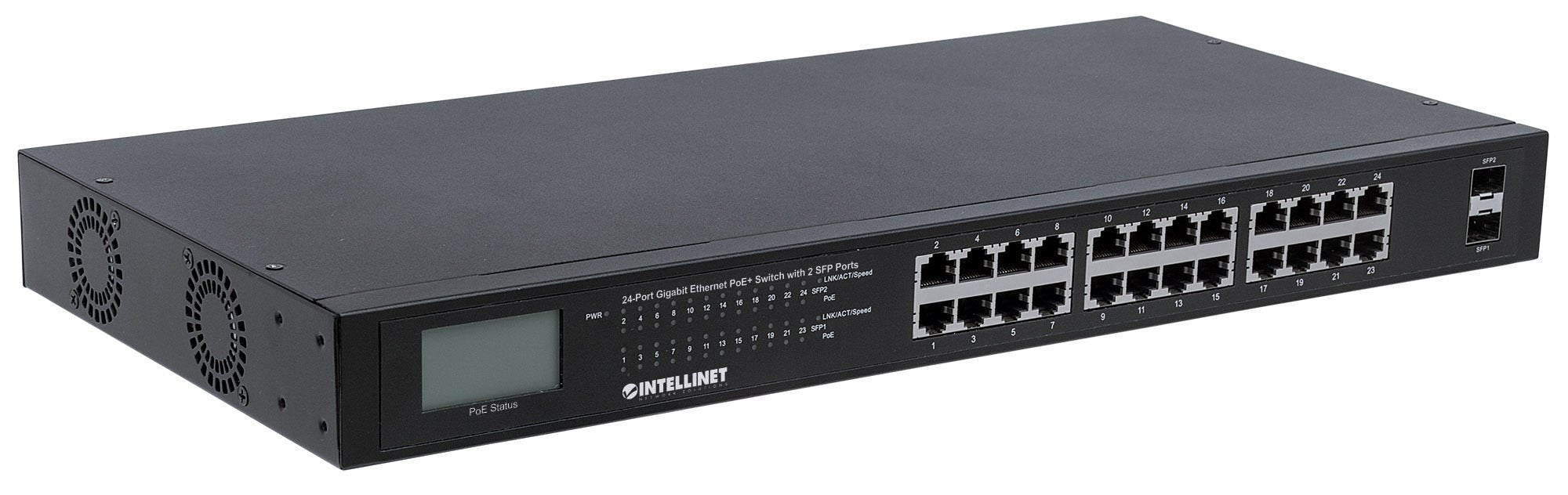 EAN 0766623561242 - Intellinet 561242 switch No administrado Gigabit Ethernet (10/100/1000) Energía sobre Ethernet (PoE) 1U N imagen 3