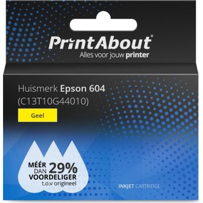 EAN 0616985793228 - PrintAbout C13T10G44010 cartucho de tinta Compatible Amarillo imagen 1