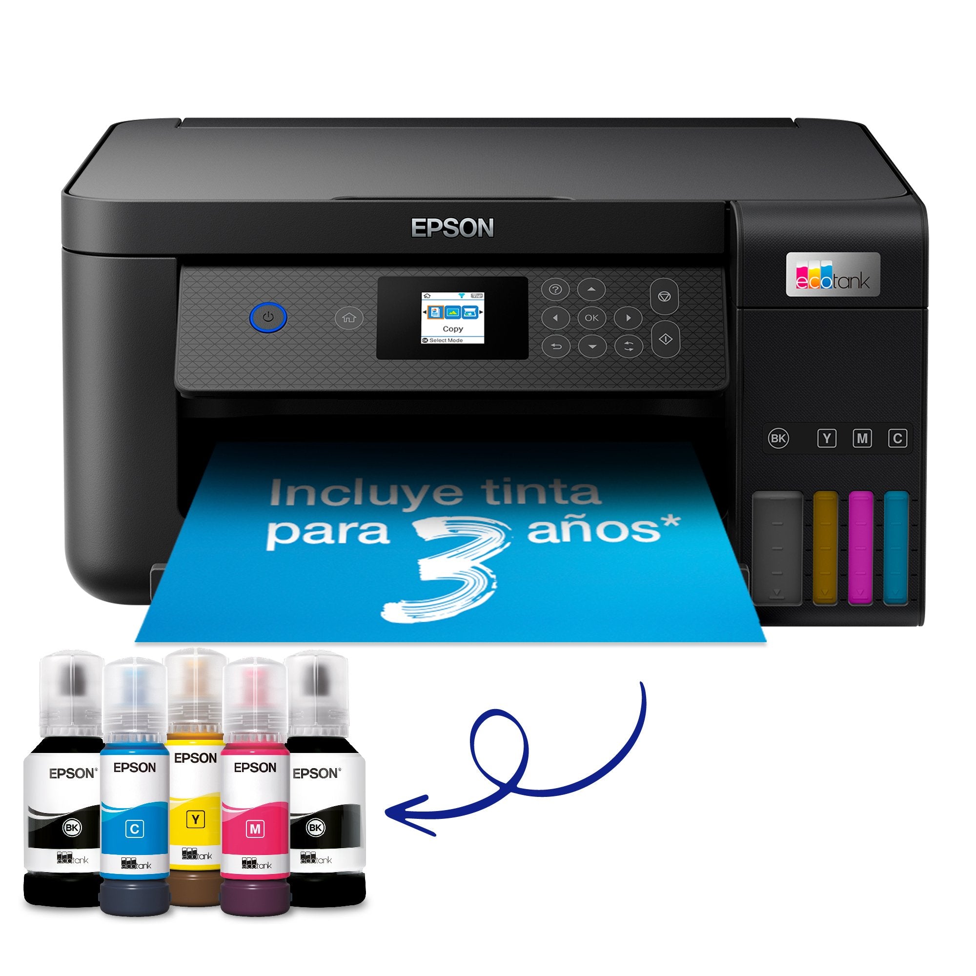 EAN 8715946686370 - Epson EcoTank ET-2850 Inyección de tinta 5760 x 1440 DPI 33 ppm Wifi imagen 19