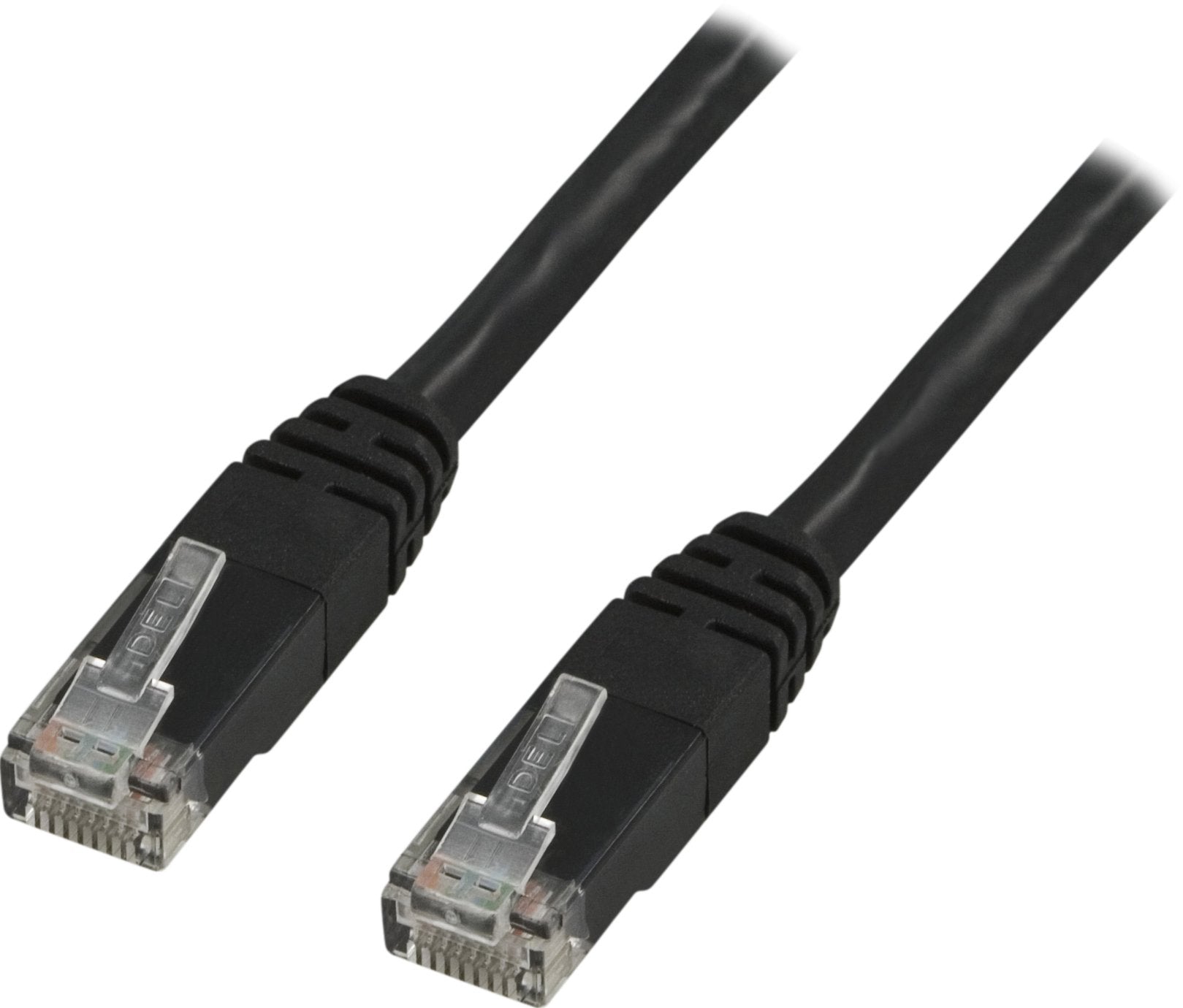 U/Utp Cat5e 10m Black Pvc Unshielded Network Cable,