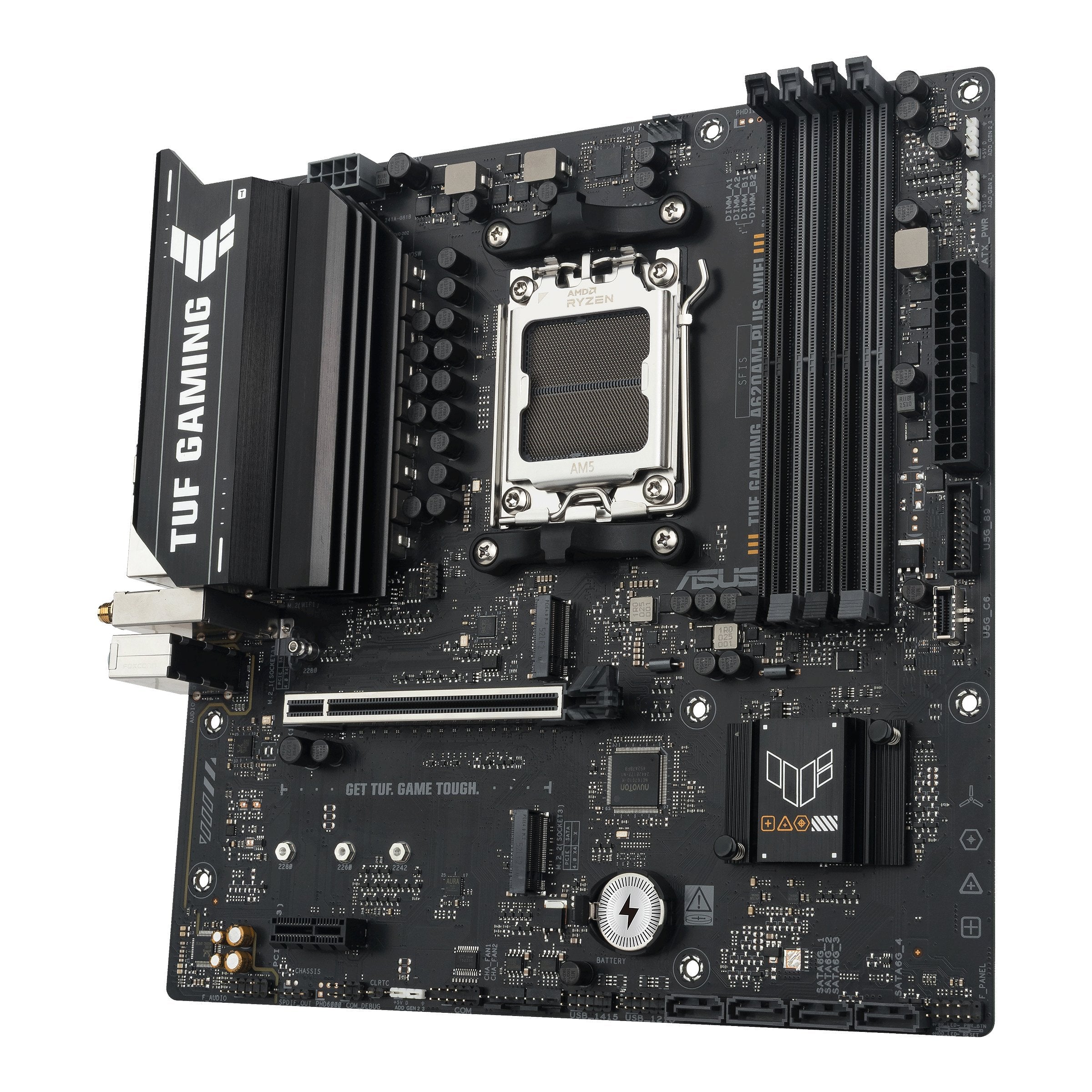 EAN 4711636231817 - ASUS TUF GAMING A620AM-PLUS WIFI AMD A620A Zócalo AM5 micro ATX imagen 4
