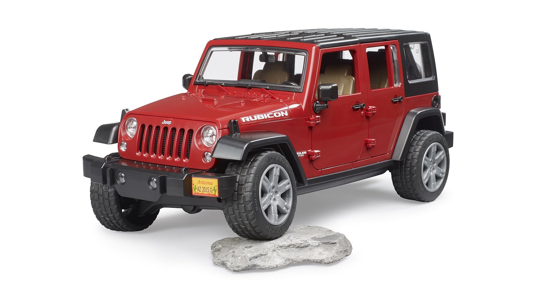 Vehículo Bruder Jeep Wrangler Unlimited Rubicon, 02525