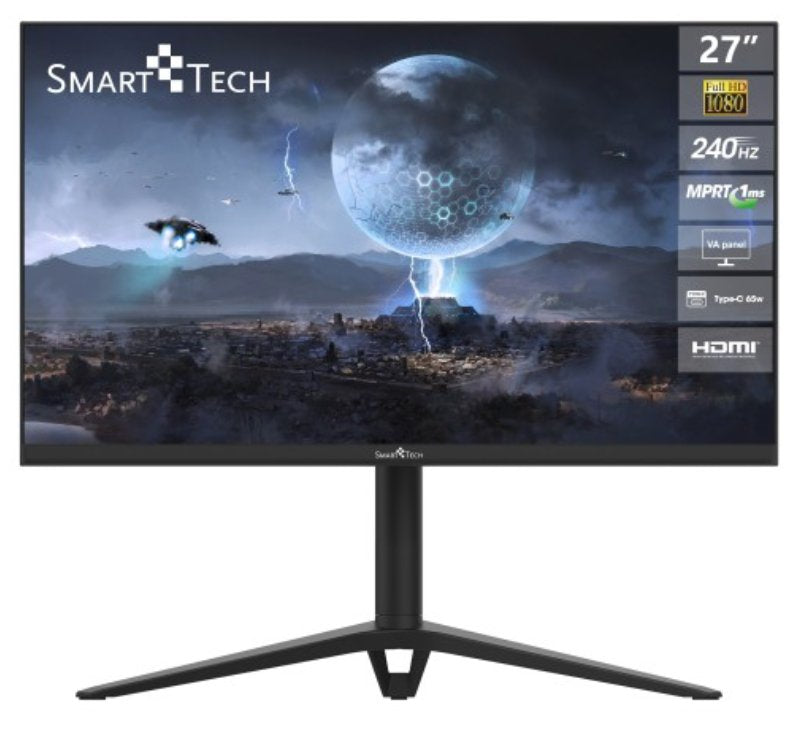 EAN 5999861837502 - Smart-Tech 270G01FVF pantalla para PC 68,6 cm (27") 1920 x 1080 Pixeles Full HD Negro imagen 1