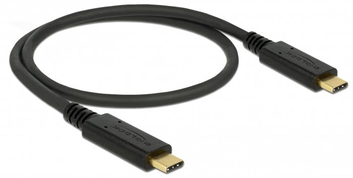 Delock Usb 2.0 Cable Type-C Zu Type-C 0,5 M Pd 5 A E-Marker