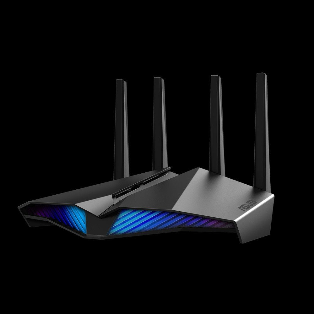 Wireless Router Asus Rt-Ax82u Negro 4804mbps/4xrj45 Lan Gigabit+1xwan/4 Antenas/Wifi 6 90ig05g0-Mo3r10