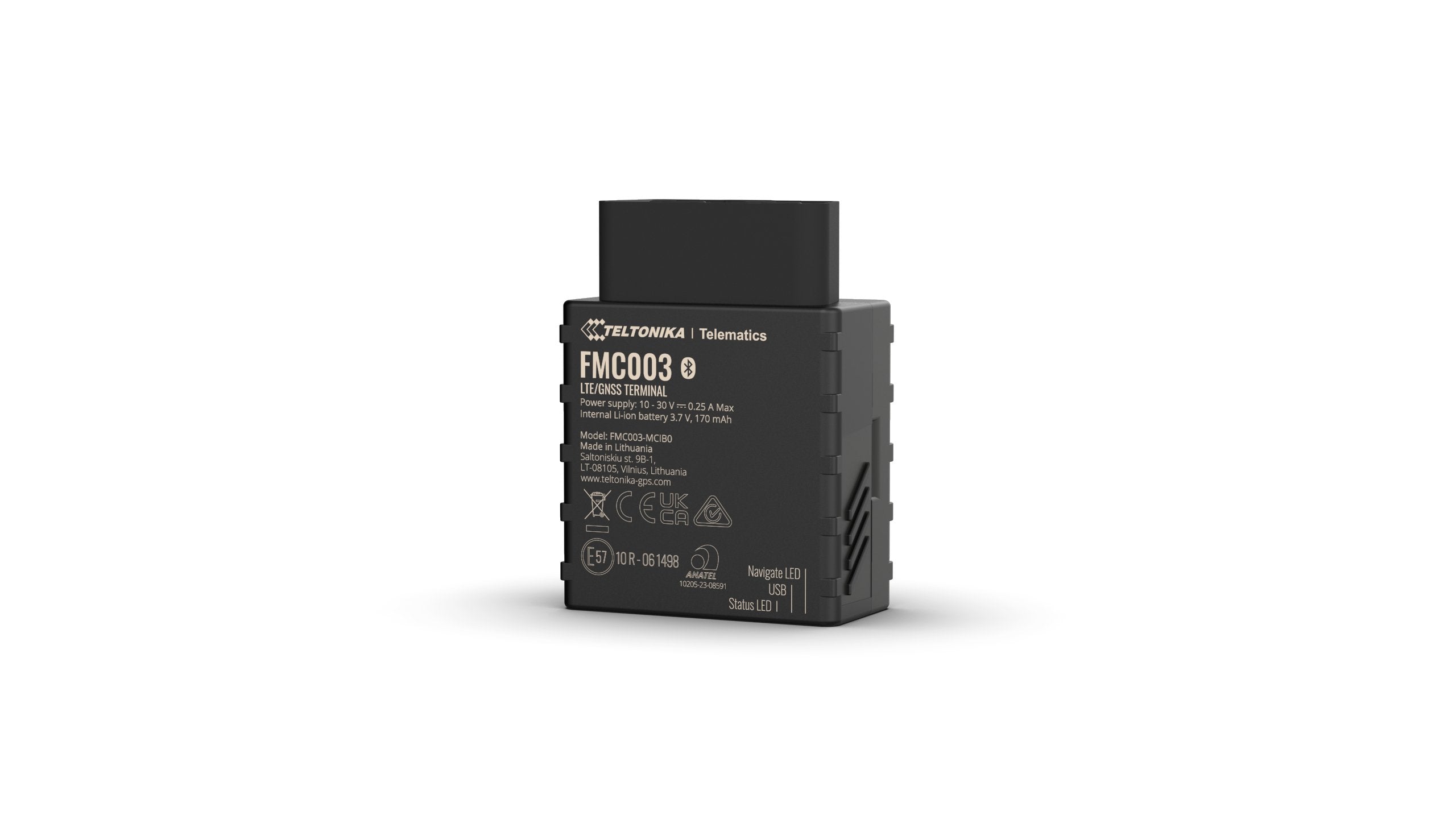 Teltonika Fmc003 Localizador O Rastreador Gps Coche Rastreador De Gps Negro