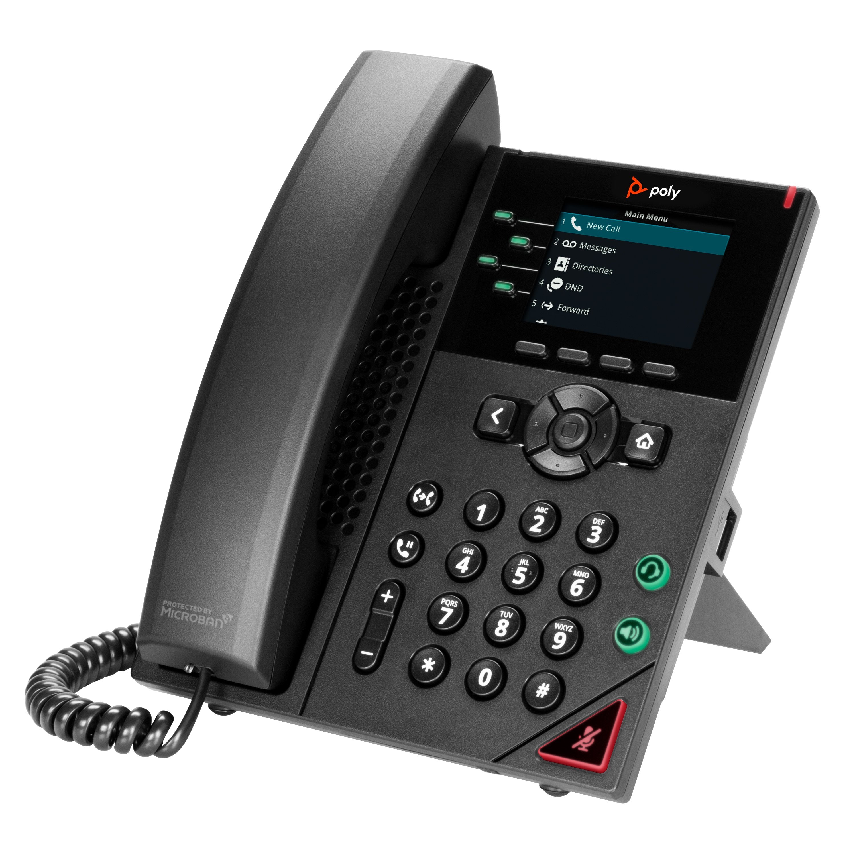 Vvx 250 4-Line Ip Phone And  Poe-Enabled-Ww