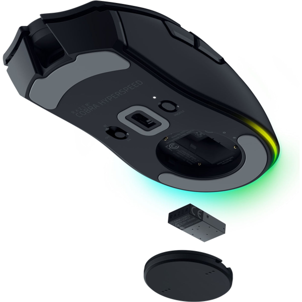 EAN 8887910085097 - Razer Cobra HyperSpeed ratón Juego Mano derecha RF Wireless + Bluetooth + USB Type-A Óptico 26000 DPI imagen 3