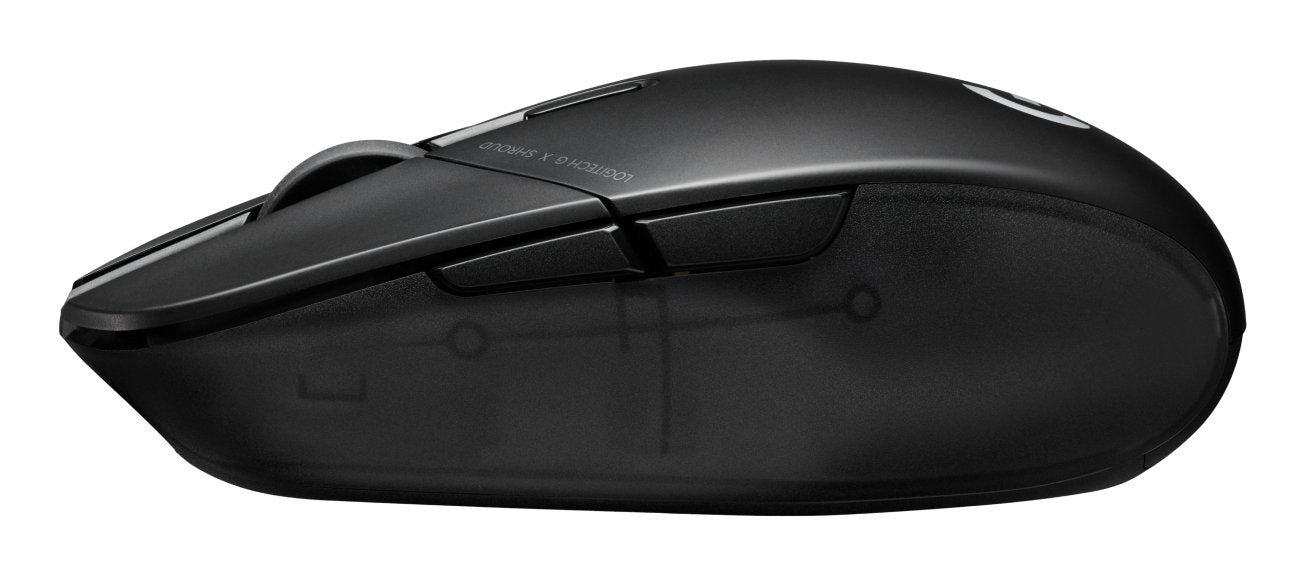 Logitech G G303 Shroud Edition Ratón Juego Mano Derecha Rf Wireless + Bluetooth Óptico 25600 Dpi