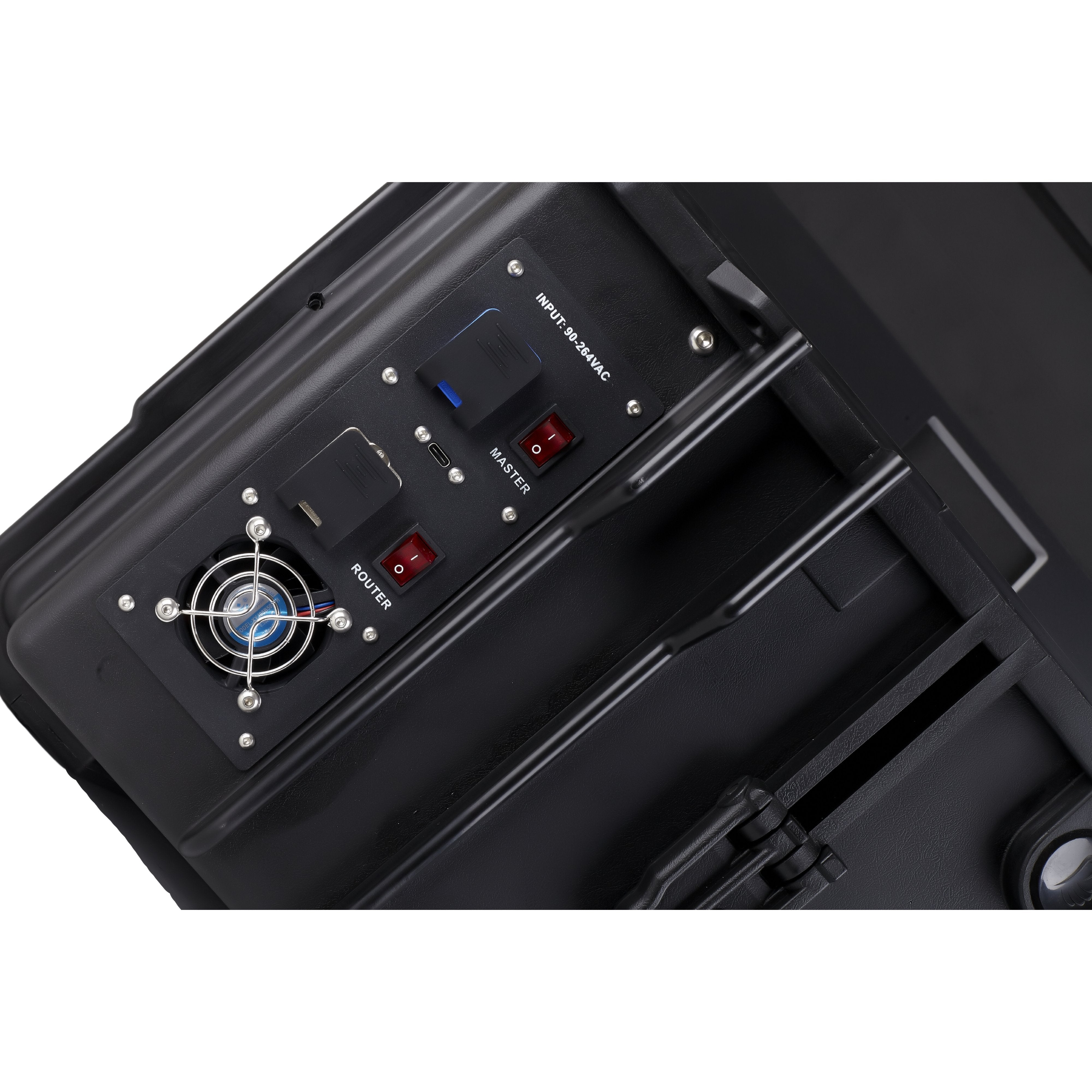 Deqster Kt16s Usb-C Tablet-Koffer (2. Gen.) Para 16 Ipads O Tablets, Laden & Synchronisieren, Negro, 10-744118